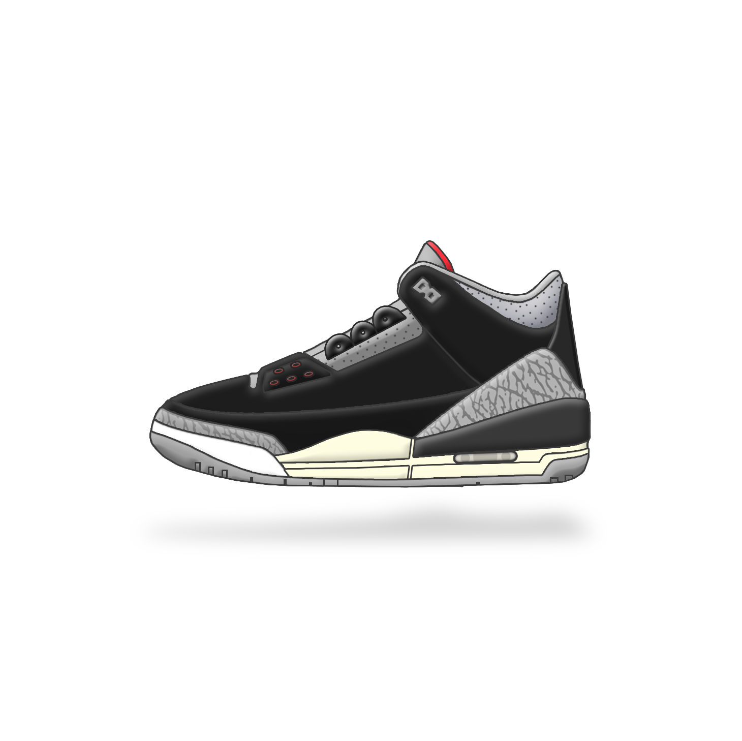 Air Jordan 3 Gucci by Dank Customs & Absolelute 